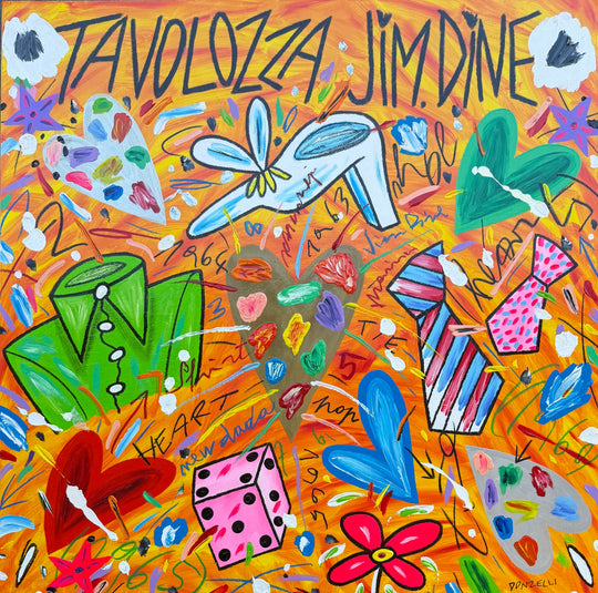 Tavolozza Jim Dine | Bruno Donzelli - Arte Focus™