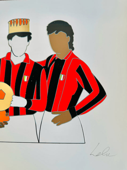 The Golden trio | Marco Lodola - Arte Focus™