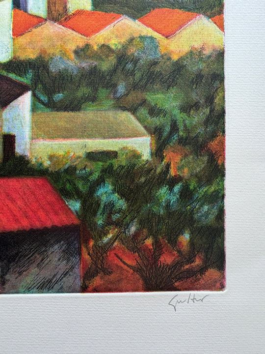 Veduta di Bagheria | Renato Guttuso