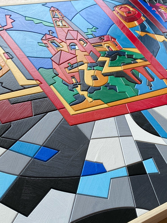 Someplace | Ugo Nespolo - Arte Focus™