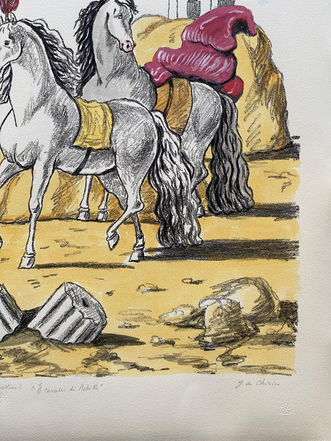 I cavalli di Achille  | Giorgio De Chirico