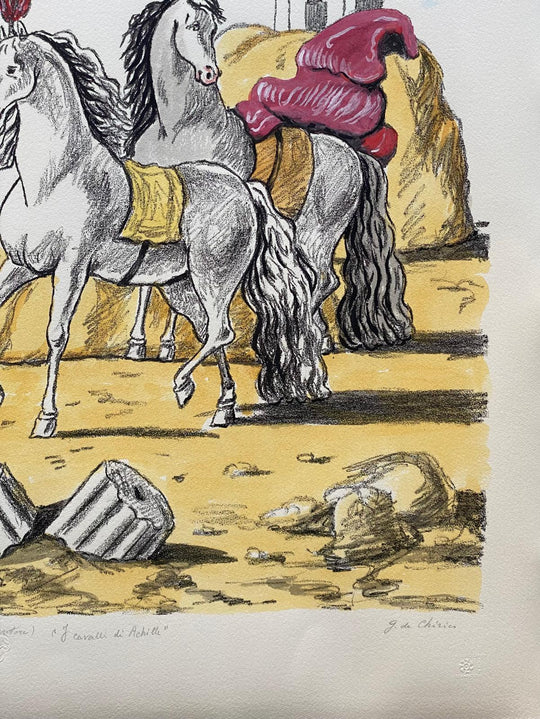 I cavalli di Achille  | Giorgio De Chirico