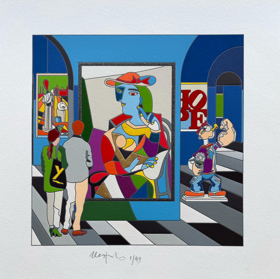 The viewer becomes the View | Ugo Nespolo - Arte Focus™