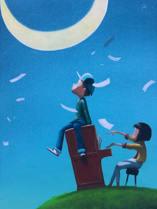 "Fai felice anche la luna" | Diego Santini