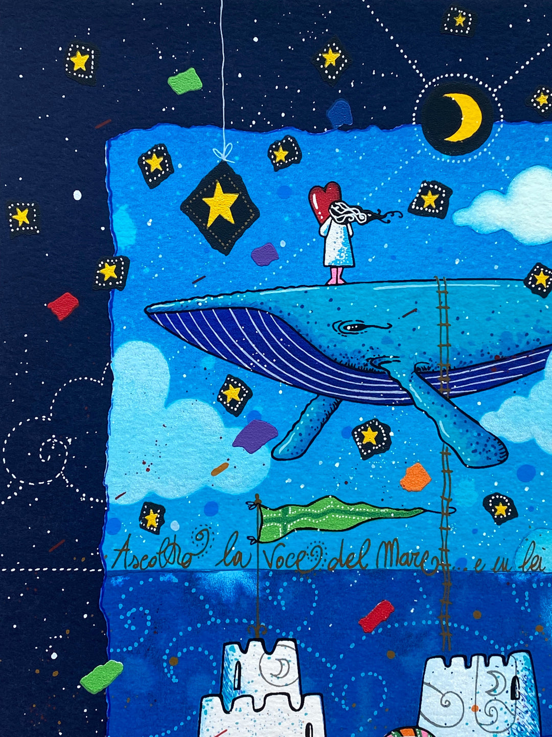 Ascolto la voce del mare  | Andrea Agostini - Arte Focus™