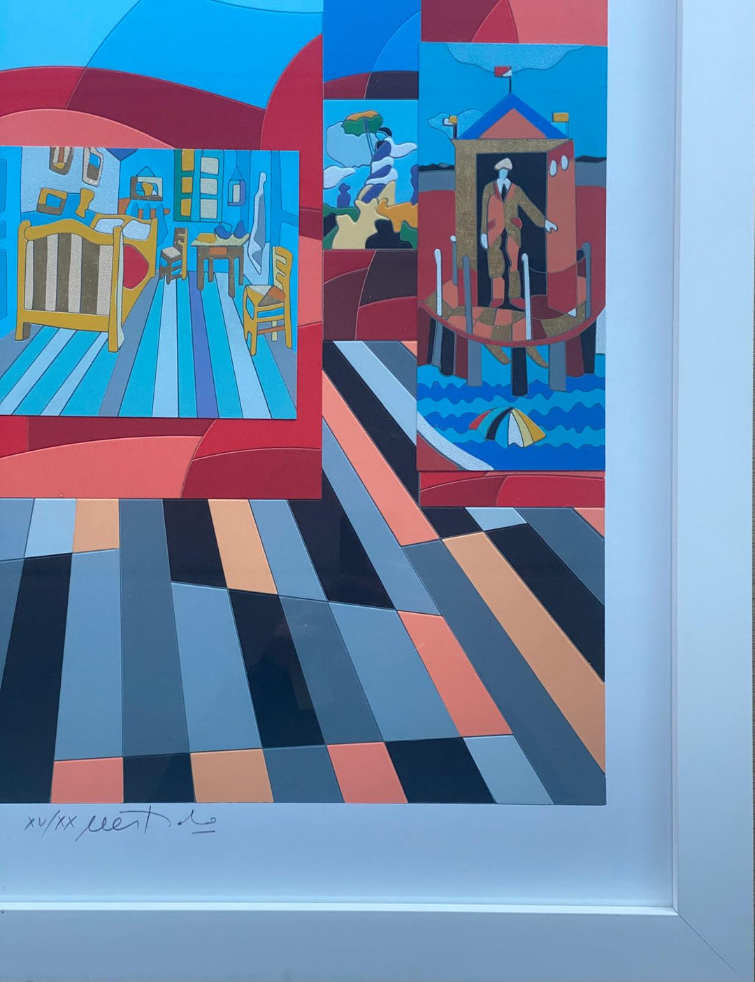 Opera in cornice: Storie di Sogni | Ugo Nespolo