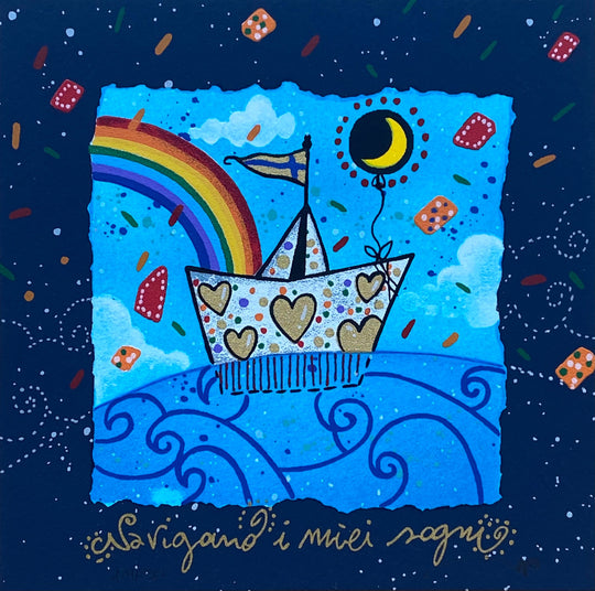 Navigando i miei sogni | Andrea Agostini - Arte Focus™