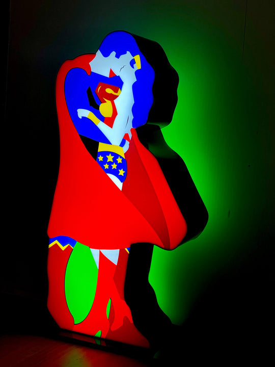 Kiss Heroes | Marco Lodola - Arte Focus™