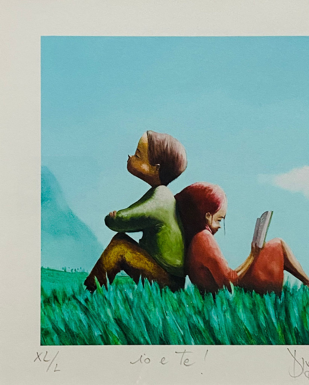 Opera in cornice: Io e te | Diego Santini