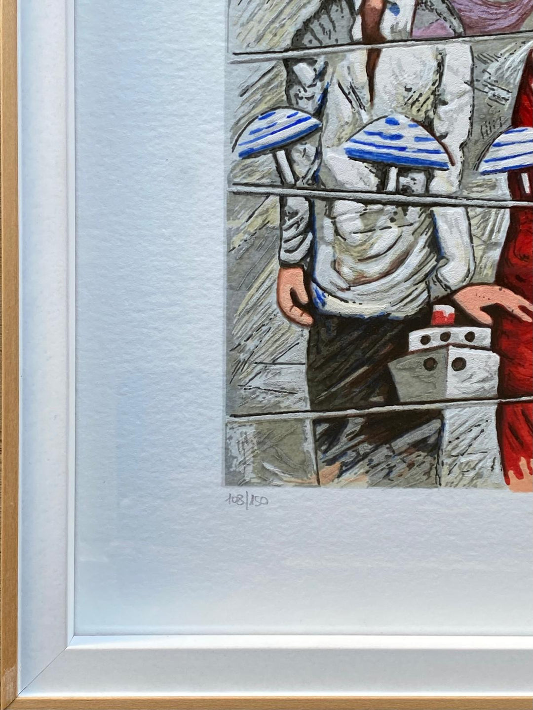 Opera incorniciata: Rotte traverse | Giampaolo Talani