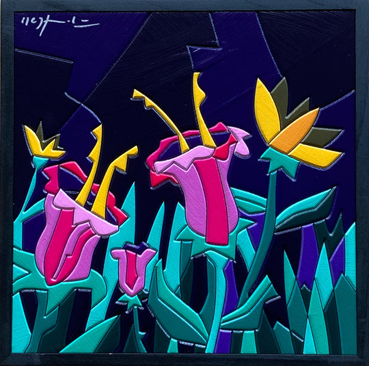 Night Garden  | Ugo Nespolo - Arte Focus™