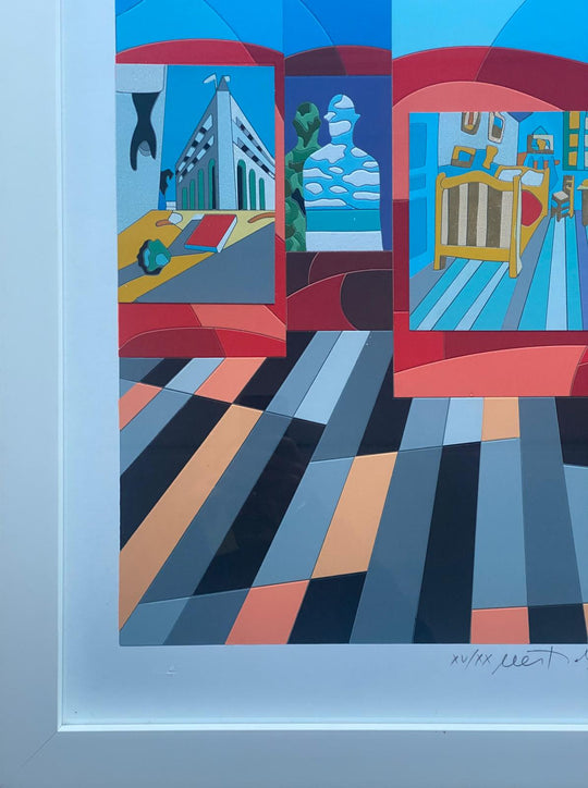 Opera in cornice: Storie di Sogni | Ugo Nespolo