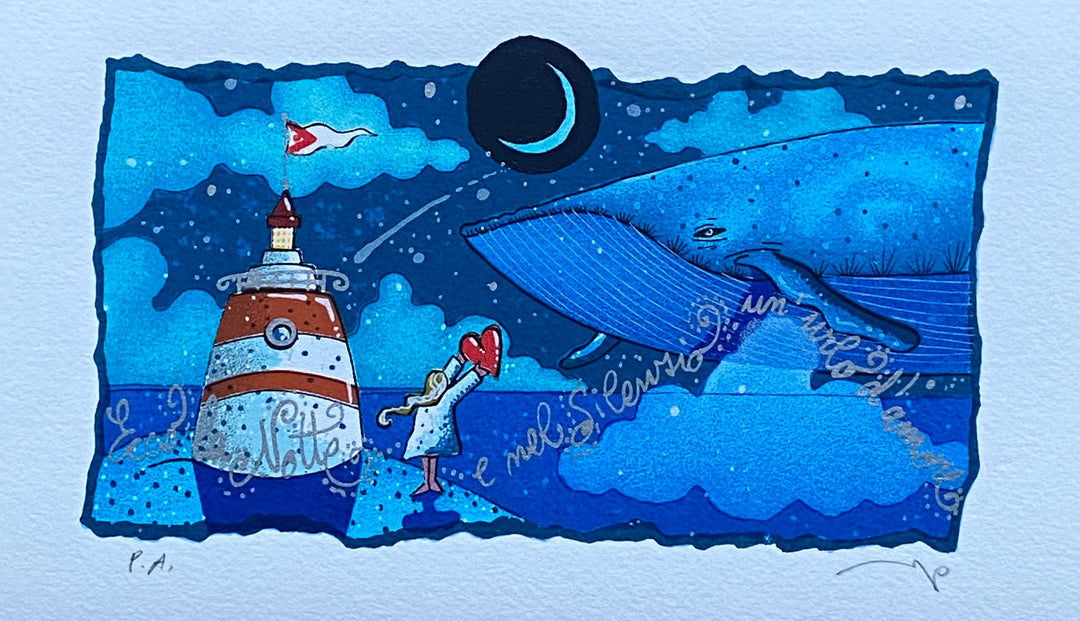 Ecco la notte  | Andrea Agostini - Arte Focus™