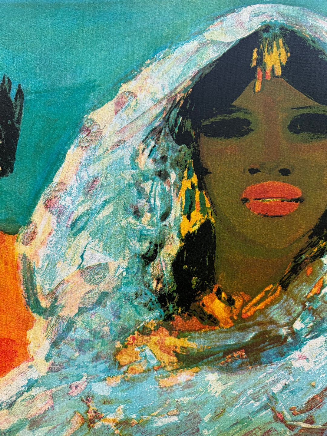 Ritratto di donna araba  | Salvatore Fiume - Arte Focus™
