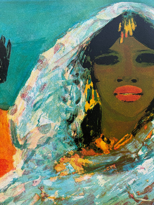 Ritratto di donna araba  | Salvatore Fiume - Arte Focus™