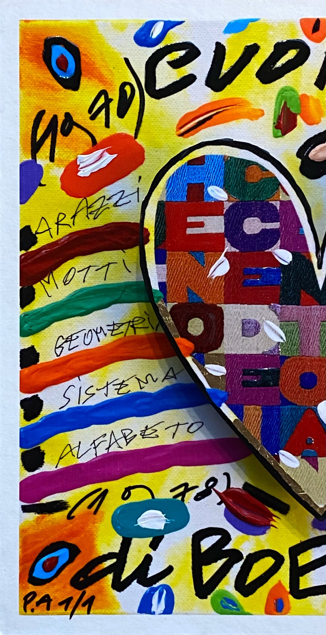 Cuore di Boetti | Bruno Donzelli