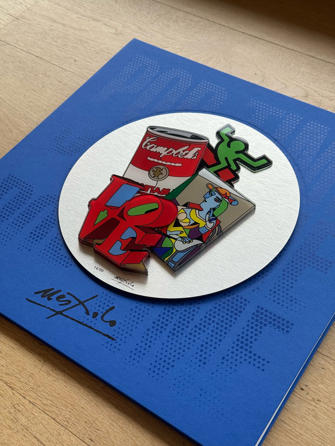 Opera incorniciata: Remix the Icons  | Ugo Nespolo - Arte Focus™