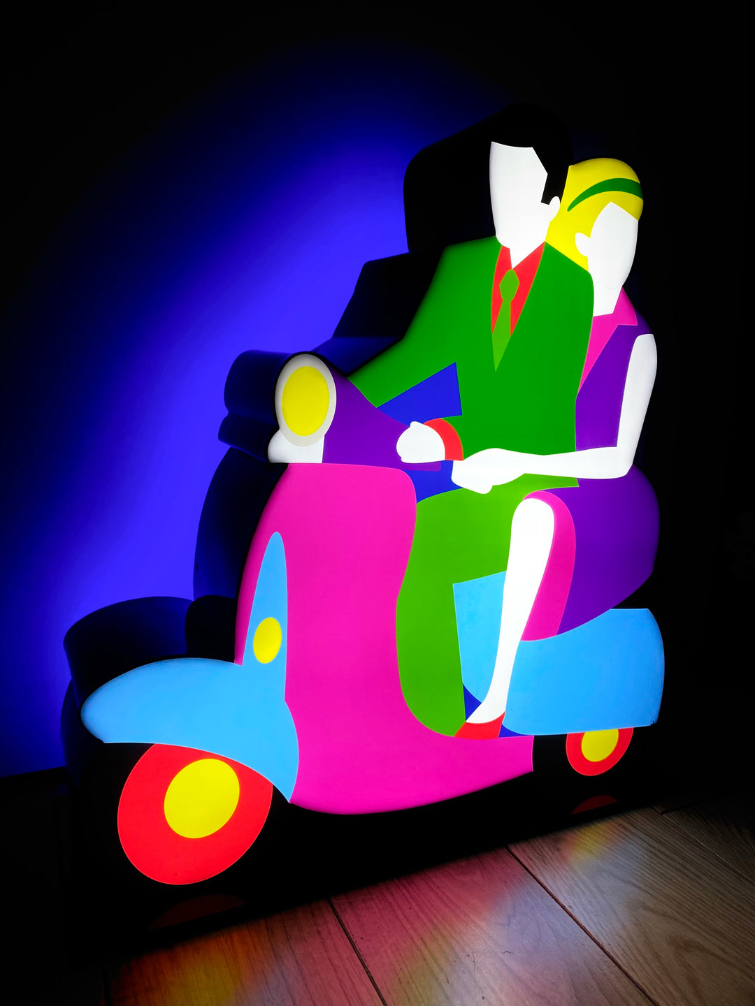 Midnight Ride | Marco Lodola - Arte Focus™