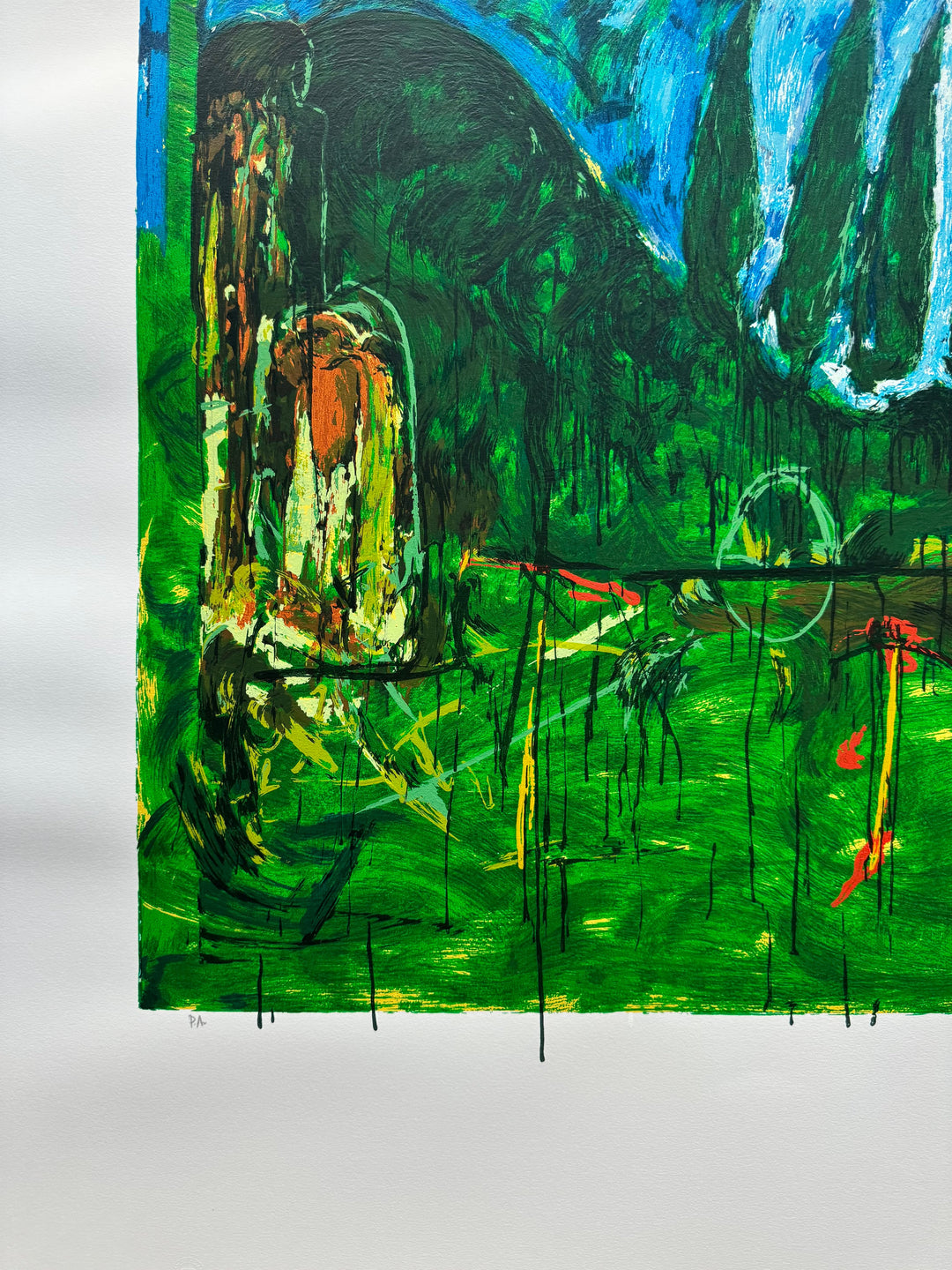 Paesaggio italiano II | Mario Schifano