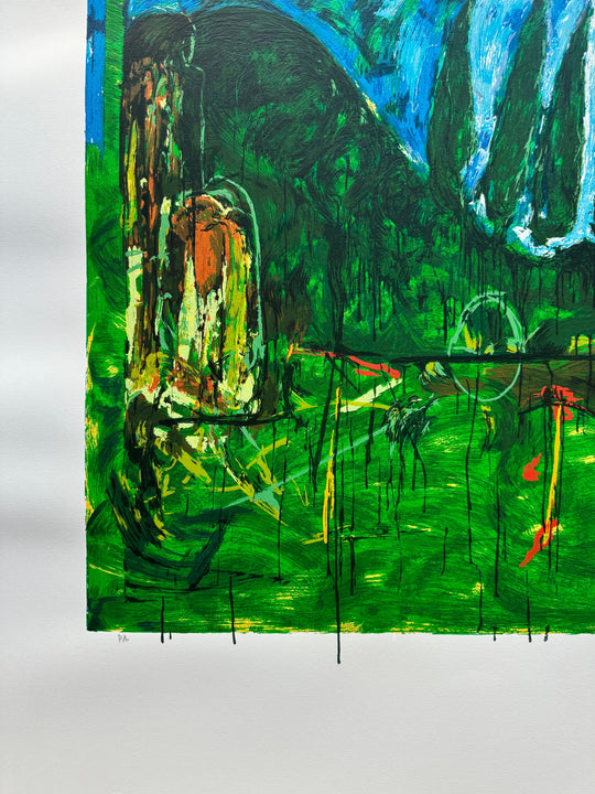 Paesaggio italiano II | Mario Schifano