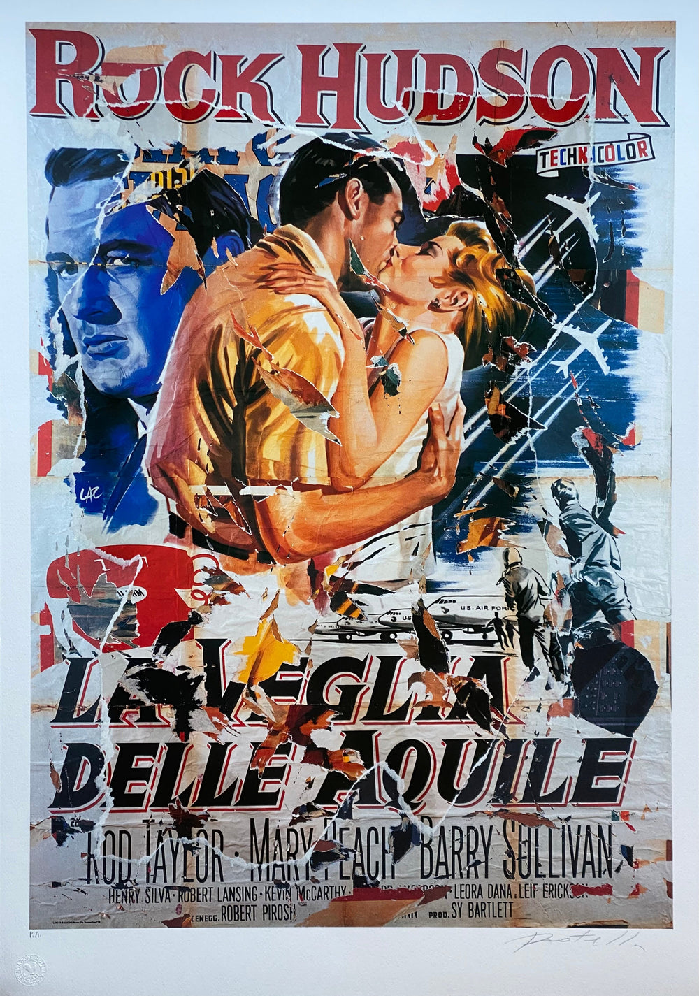 La veglia delle Aquile | Mimmo Rotella