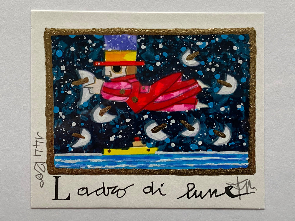 Opera in cornice: Ladro di lune | Francesco Musante