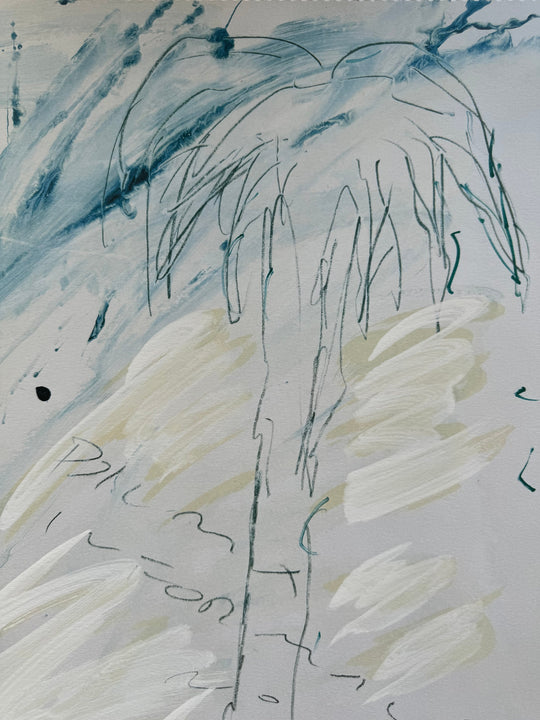 Palma informale  | Mario Schifano - Arte Focus™