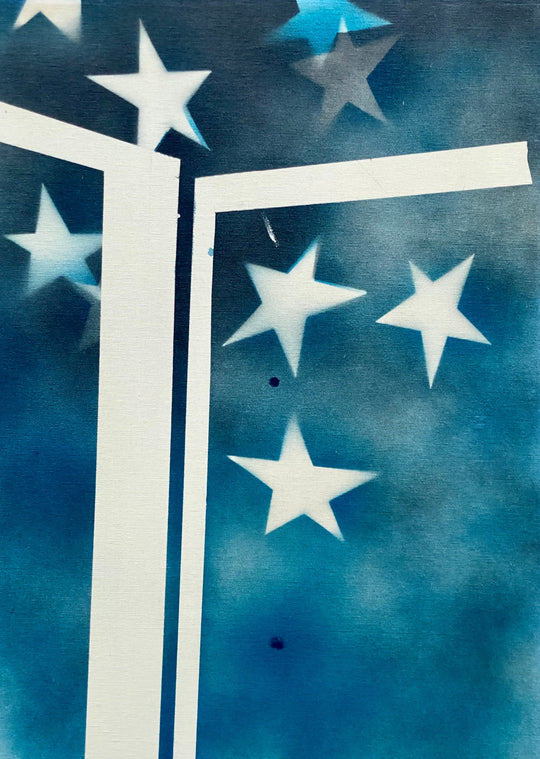 Visione stellata (opera unica) | Mario Schifano