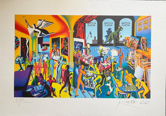 The Rhythm of inspiration | Mark Kostabi