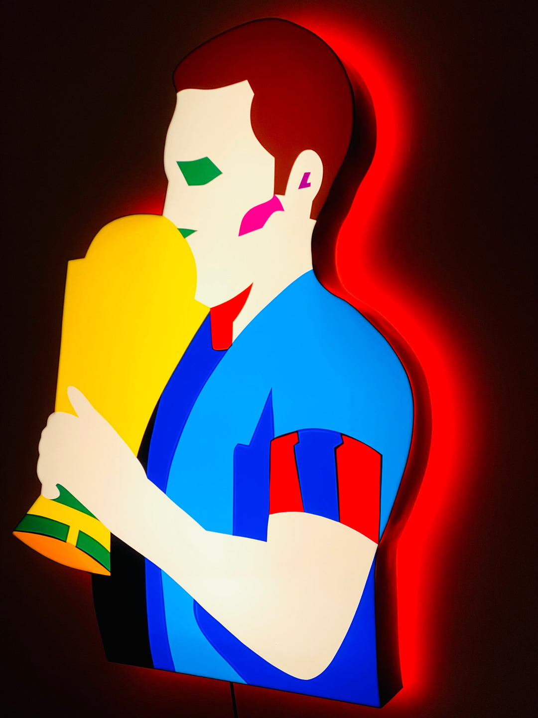 The sky is blue above Berlin | Marco Lodola