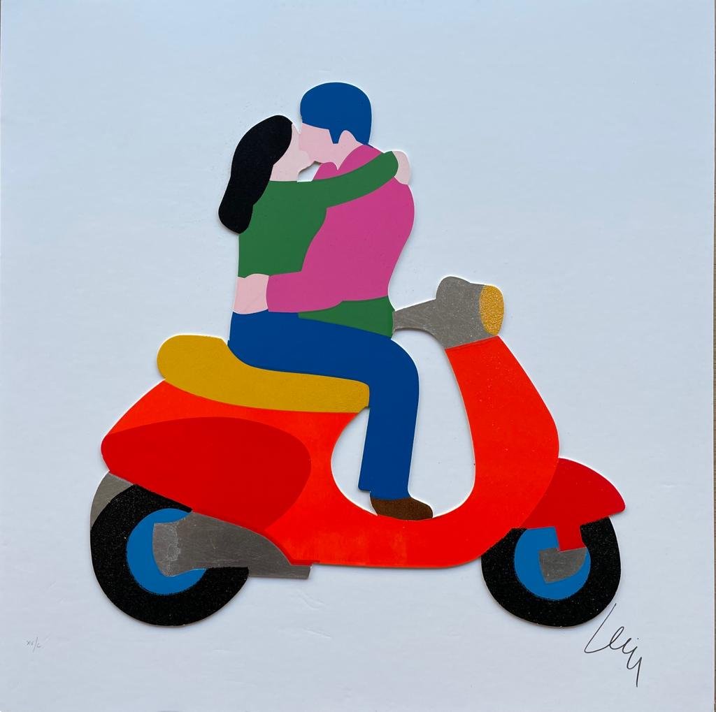 Baci Fugaci | Marco Lodola - Arte Focus™