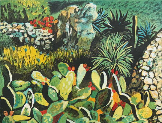 Paesaggio siciliano | Renato Guttuso - Arte Focus™