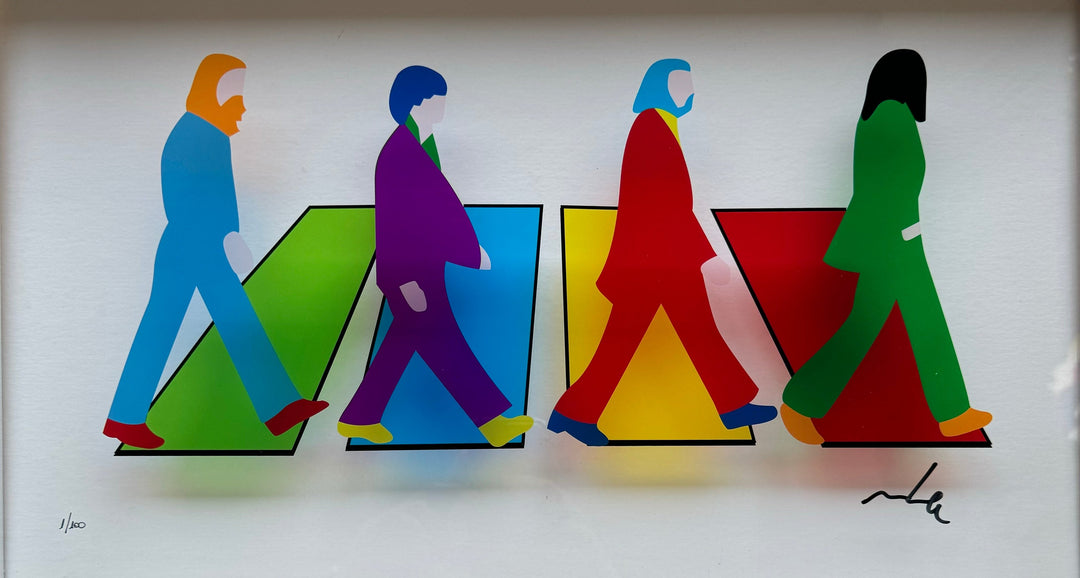 The Fab Four (Plexiglass) | Marco Lodola - Arte Focus™