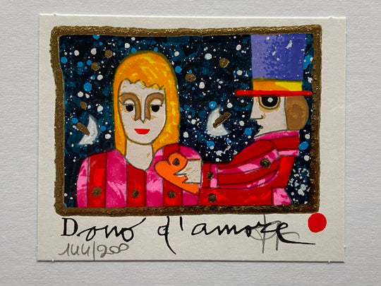 Opera in cornice: Dono d'amore | Francesco Musante