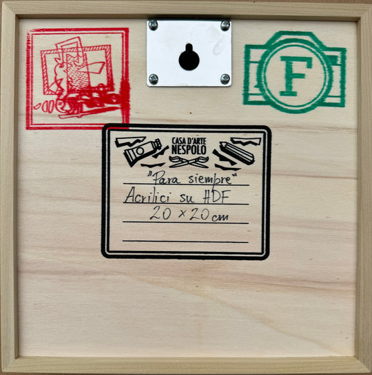 Para siempre | Ugo Nespolo