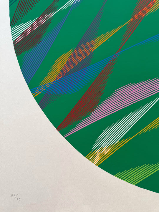 Ovale Verde | Piero Dorazio - Arte Focus™