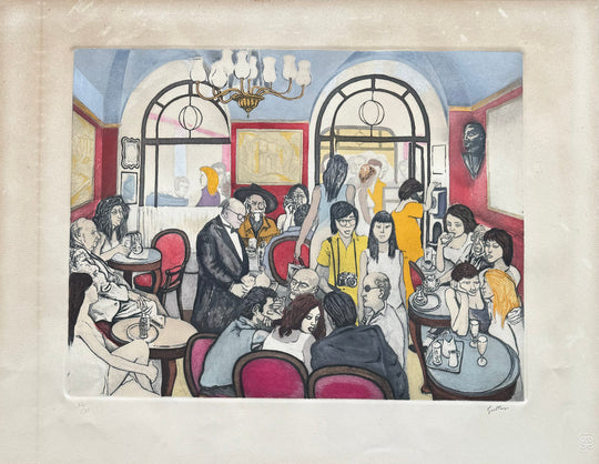 Caffè Greco | Renato Guttuso - Arte Focus™