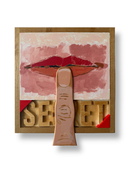 Secret | Joe Tilson - Arte Focus™