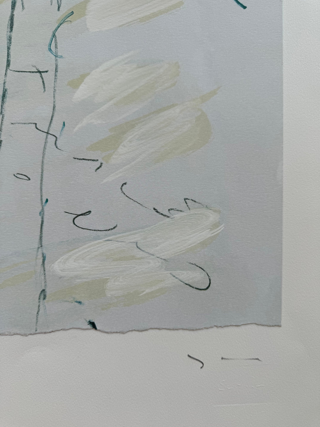 Palma informale  | Mario Schifano - Arte Focus™