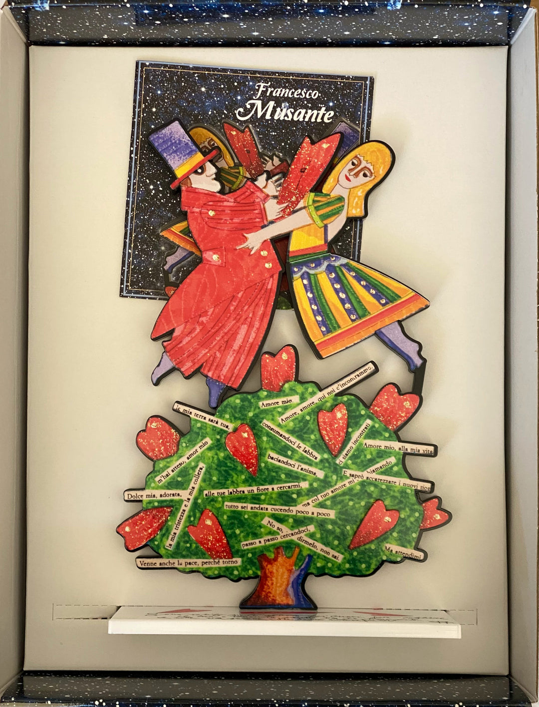 Sono salito sull'albero dei cuori | Francesco Musante - Arte Focus™