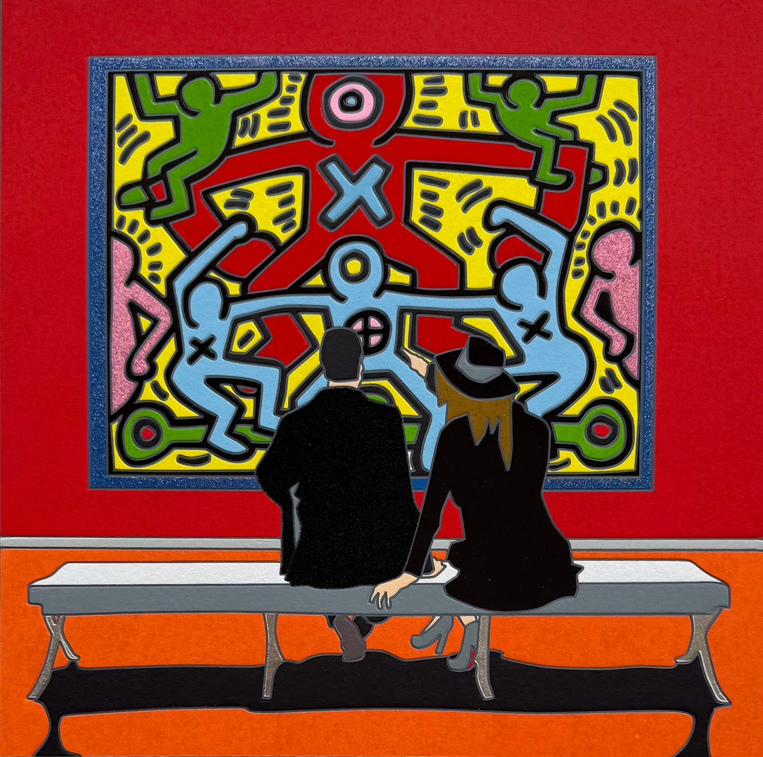 Opera in cornice: Art talk loading | Ugo Nespolo - Arte Focus™
