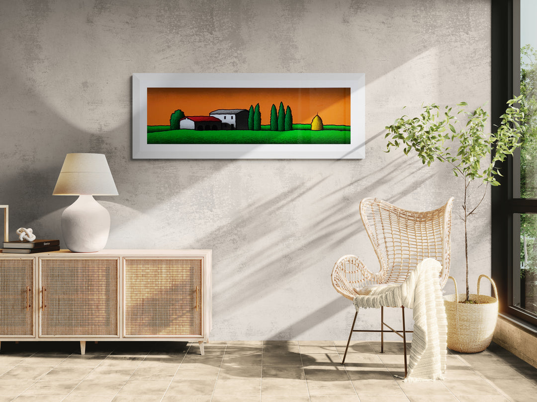 Casolari al tramonto | Tino Stefanoni