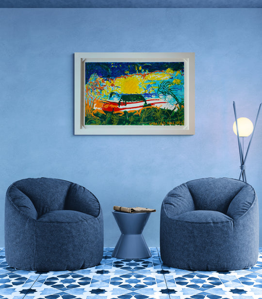 Cuba | Mario Schifano - Arte Focus™