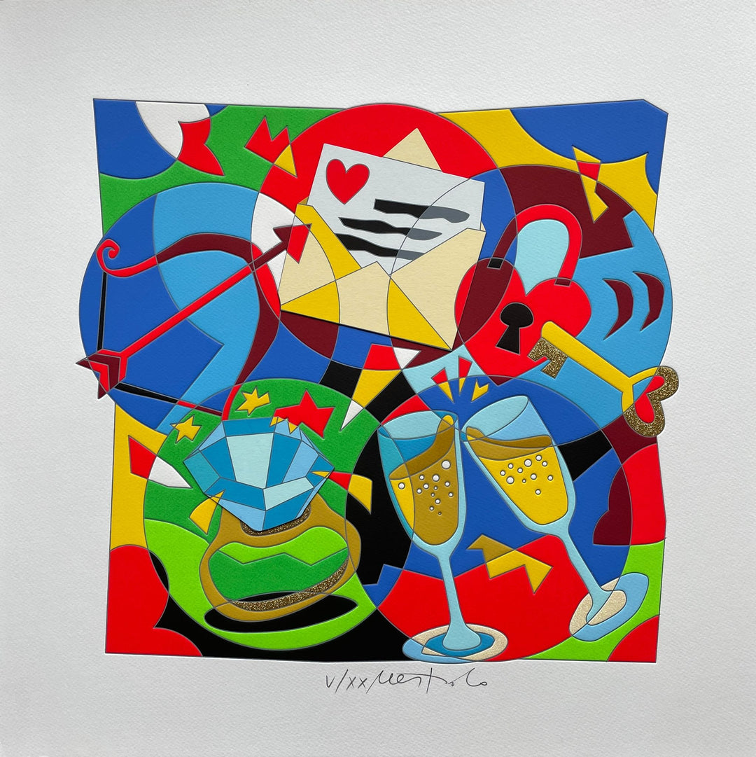 Le Ore Liete | Ugo Nespolo - Arte Focus™