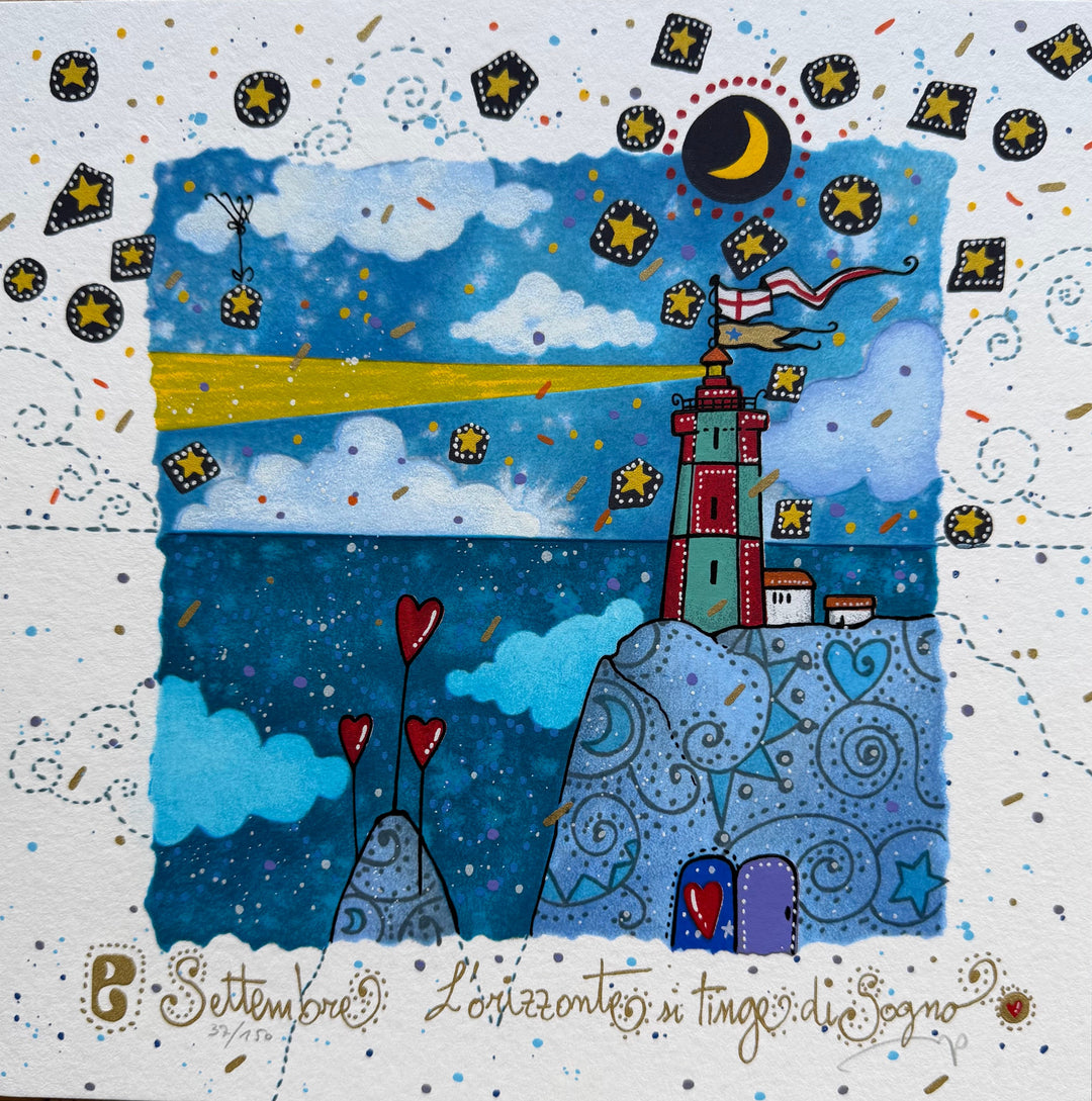 Settembre: L'orizzonte si tinge di Sogno | Andrea Agostini - Arte Focus™