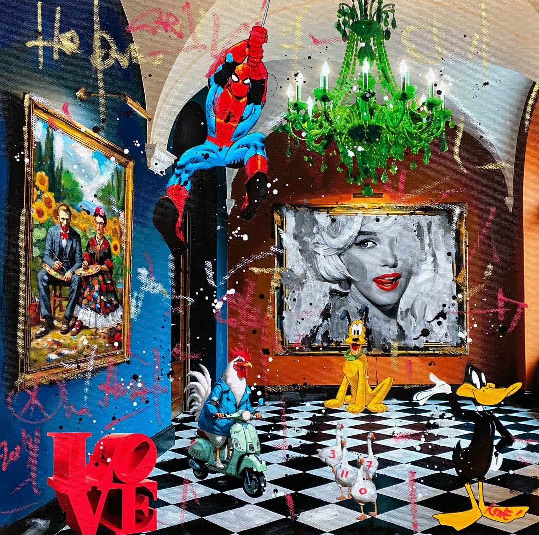Pop Culture Breaks Into the Louvre | Renè