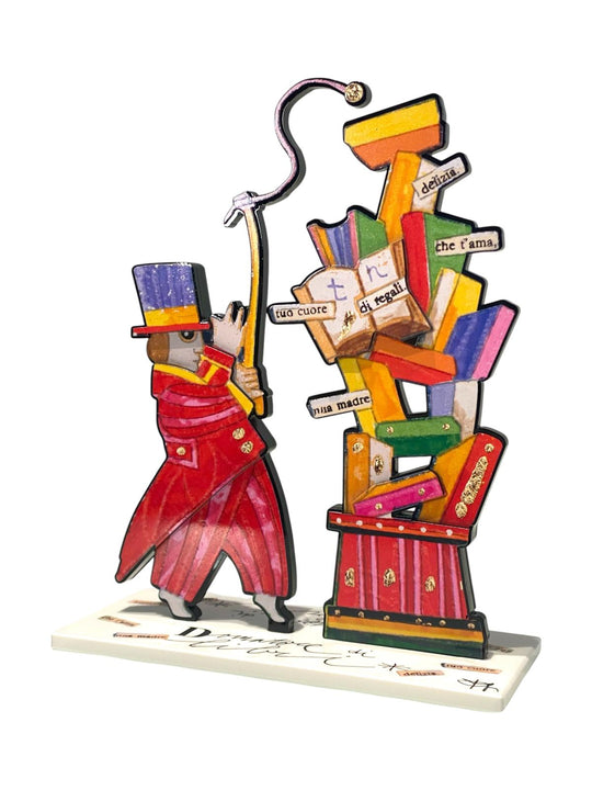 Domatore di libri  | Francesco Musante - Arte Focus™