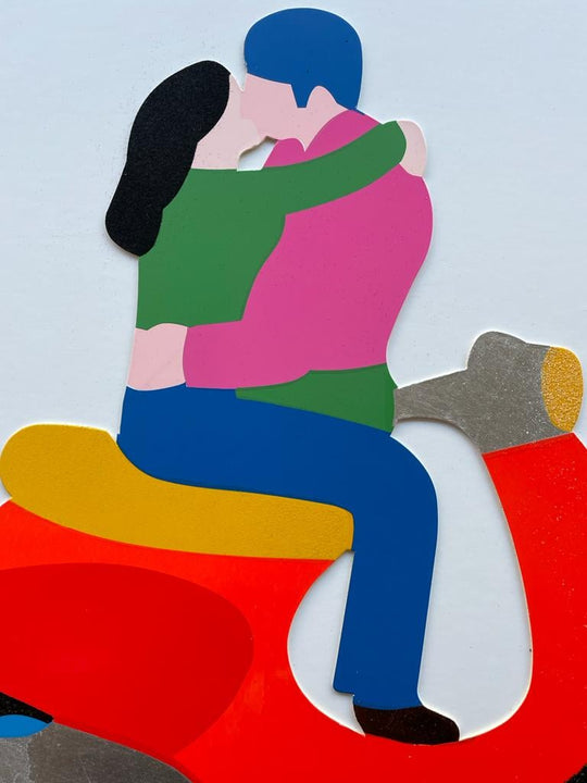 Baci Fugaci | Marco Lodola - Arte Focus™
