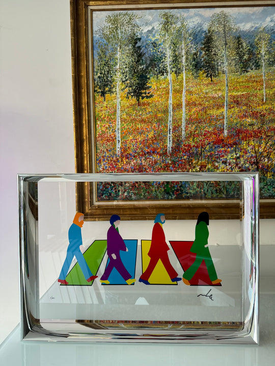 The Fab Four (Plexiglass) | Marco Lodola - Arte Focus™