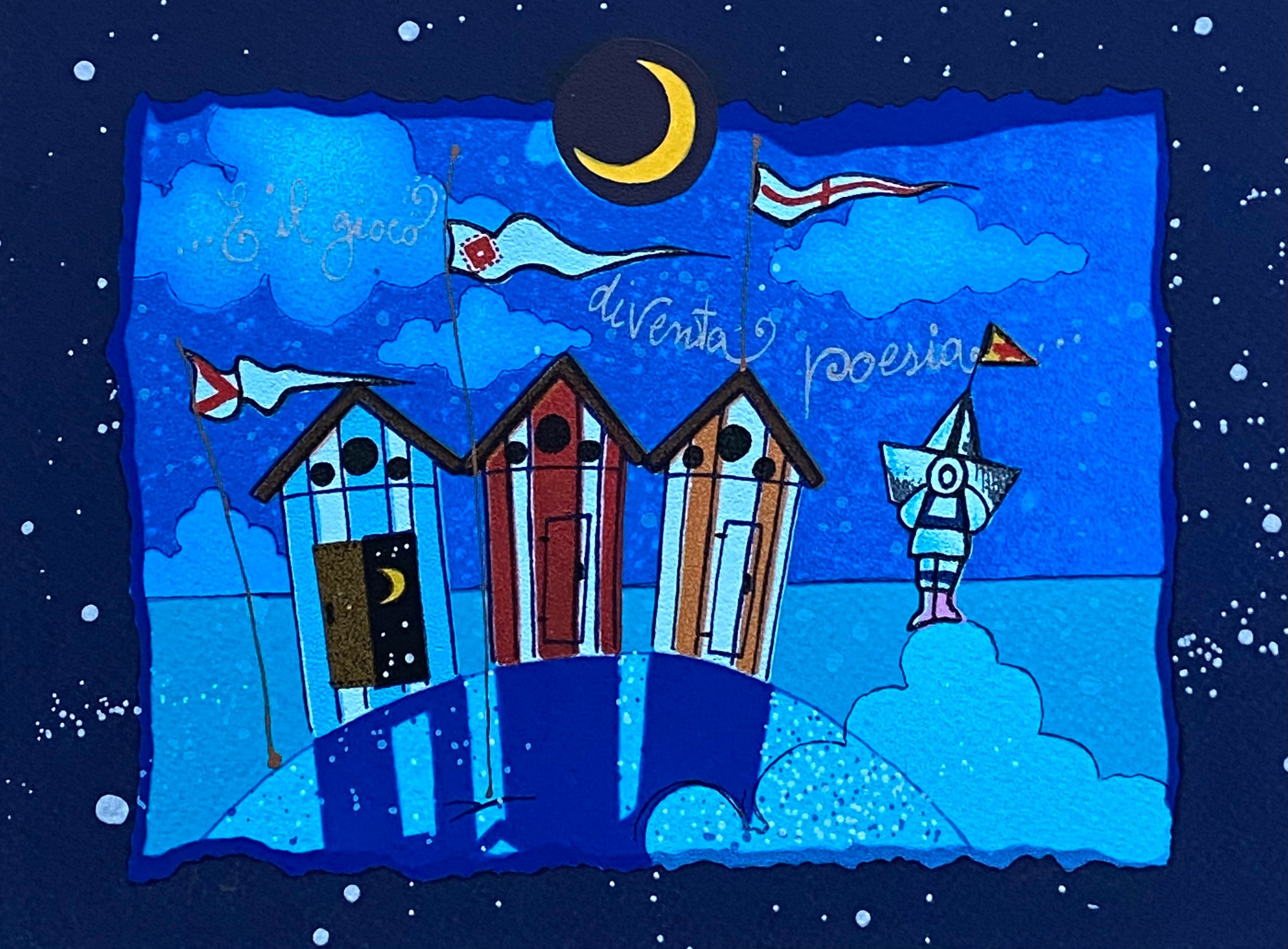 E il gioco diventa poesia  | Andrea Agostini - Arte Focus™